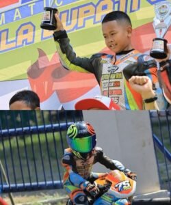 Boy Junior, Rider Cilik dari Garut, Raih Dua Gelar di Ajang Nasional