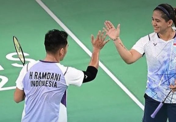 Ganda Campuran Indonesia Rebut Emas di Final Badminton Paralimpiade Paris 2024