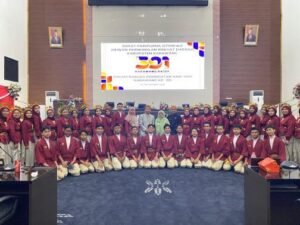 Paduan Suara SMA Negeri 1 Karawang Tampil Memukau dalam Sidang Paripurna Istimewa DPRD Kabupaten Karawang