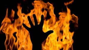 Tragis! Pria di Ternate Bakar Anak Kandungnya