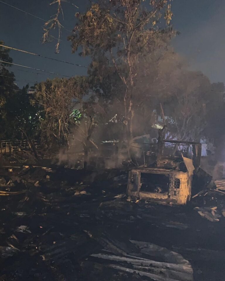 Kebakaran di Tanjung Priok Hanguskan Dua Bangunan dan Kendaraan
