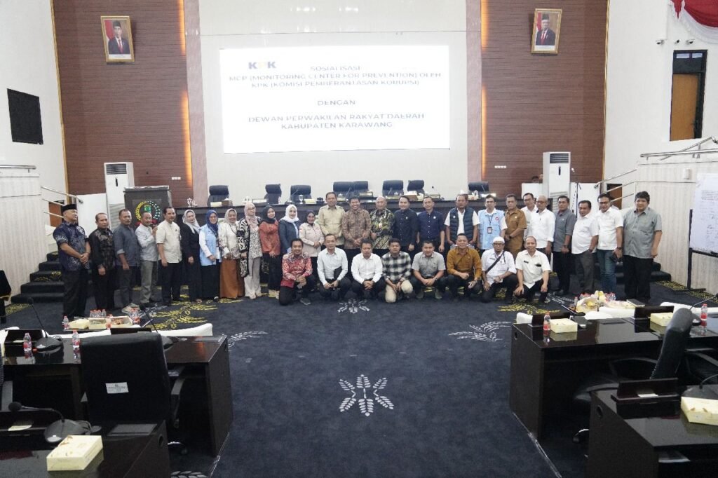 KPK RI Hadiri Sosialisasi MCP DPRD Kabupaten Karawang