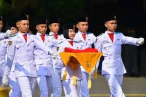 PPI Karawang Berhasil Jadi Petugas Upacara di Kemdikbud RI