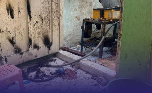 Tragis! Rumah di Jatimurni Hangus Terbakar, Dua Orang Terluka