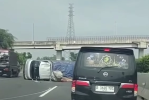 Kecelakaan Truk di Tol Purbaleunyi, Lalu Lintas Macet hingga 1km