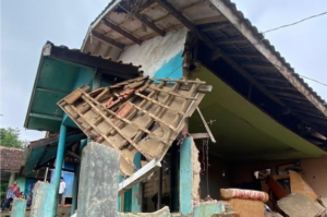 Gempa M 4,2 Guncang Garut, 113 Rumah dan Fasilitas Umum Rusak