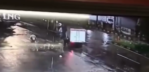 Sopir Mobil Box Berhasil Gagalkan Aksi Begal di Sunter