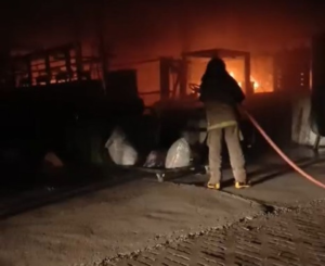 Pabrik Outsole Sepatu di Rajeg Terbakar, Diduga Akibat Korsleting Listrik