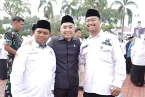 DPRD Karawang Hadiri Upacara Peringatan HAB Ke-79 di Plaza Pemda
