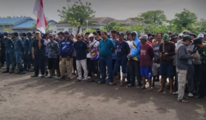 Ribuan Personil Gabungan Bongkar Pagar Laut di Pesisir Tangerang