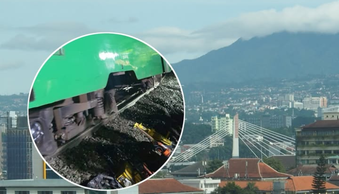 PT KAI Daop 2 Bandung Selesaikan Perbaikan Erosi pada Jalur Rel