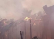 Belasan Rumah Dinas di Kota Langsa Ludes Terbakar