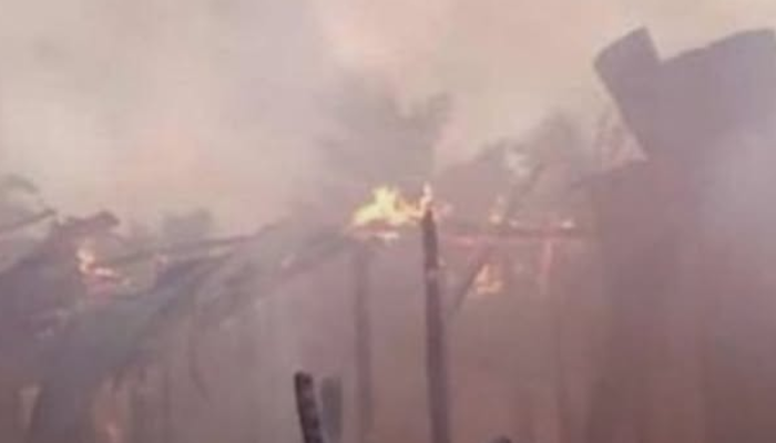 Belasan Rumah Dinas di Kota Langsa Ludes Terbakar