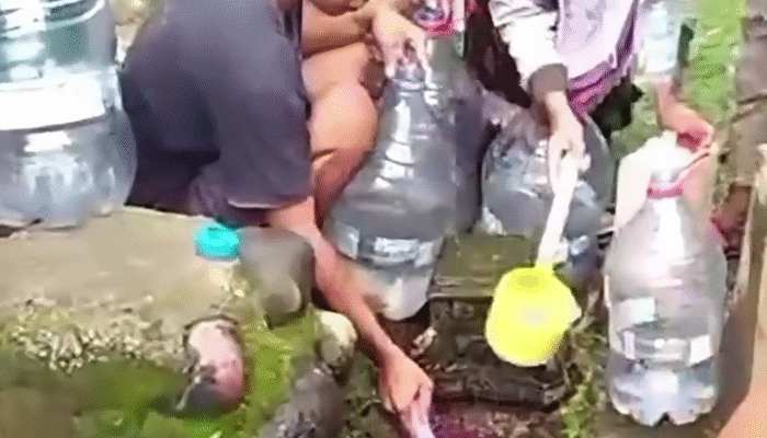 Viral! Air Berkah di Wonokerto Ternyata dari Pipa Bocor