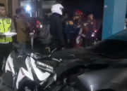 Kecelakaan di Bantargebang, Mobil Tabrak 2 Motor