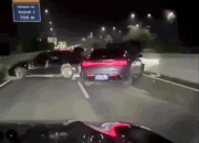 Viral! Mobil Listrik Terekam Tabrak Lari Chevrolet di Tol Sedyatmo