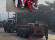 Tragis! Pengendara Motor Tewas Terlindas Truk Kontainer di Cilincing