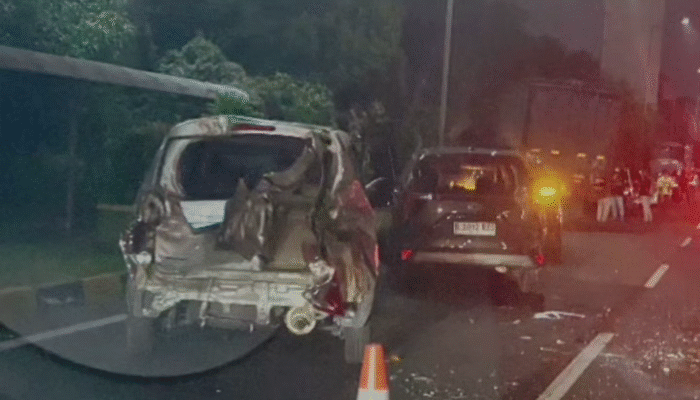 Alami Rem Blong, Truk Tabrak 9 Kendaraan di Exit Tol Bekasi Barat