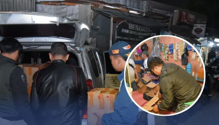 Satresnarkoba Gelar Ops Miras, Ratusan Botol Disita