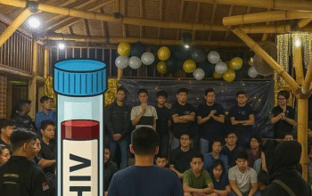 30 Orang Reaktif HIV usai Pesta Sesama Jenis di Puncak