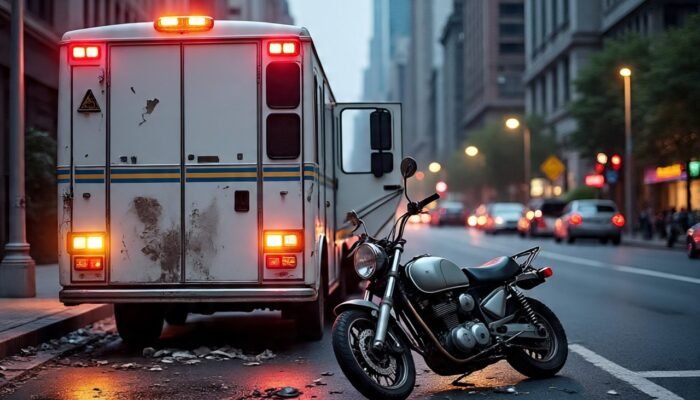 Ambulans Ditabrak Motor di Pondok Gede usai Antar Pasien