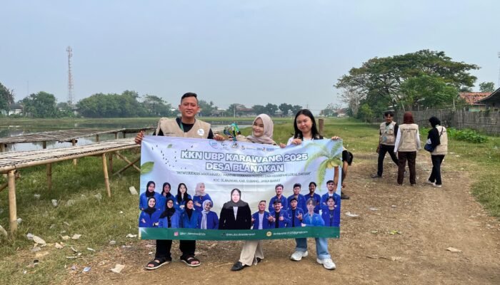 Proker Pertama KKN UBP 2025, Bidang Lingkungan Buat Ecobrick sebagai Bentuk Kepedulian di Desa Blanakan