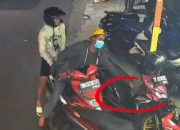 CCTV Rekam Aksi Pencurian di Fotokopi Jalan Rajawali Bekasi