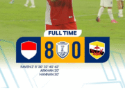 Timnas Indonesia Kalahkan Brunei 8-0, Jens Raven Ukir Double Hattrick