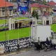 Terekam CCTV, Pengendara Motor Serang Polisi di Bengkulu