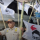 Satpol PP Solo Tertibkan 385 Bendera PSI yang Terpasang di Zona Terlarang