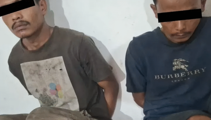 Tertangkap Curi Besi Rel, Dua Pemuda Medan Ditangkap di Gudang PT KAI