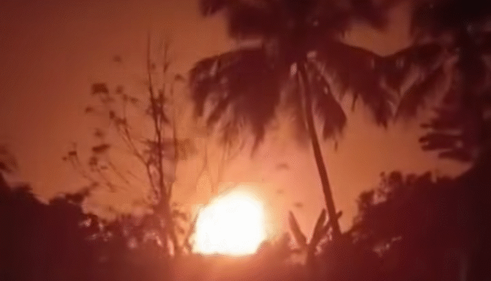 Sumur Gas Terbesar Pertamina di Subang Meledak dan Terbakar