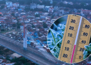 Suhu Bandung Raya Turun, Lembang Dingin hingga 14,4°C