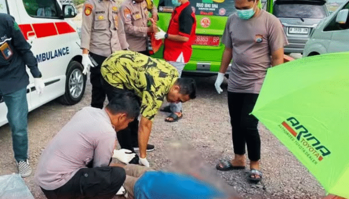 Diduga Sakit Jantung, Kernet Dump Truk Meninggal di Jalan Manyar Gresik