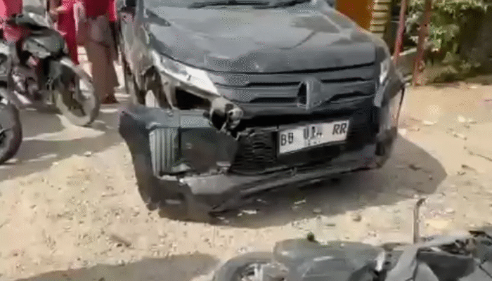 Kecelakaan di Panyabungan, Pelajar SMA Tewas Tertabrak Mobil Ajudan Kapolres