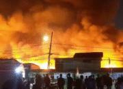 Pasar di Perumahan Pejuang Pratama Terbakar, Kerugian Capai Rp1 Miliar