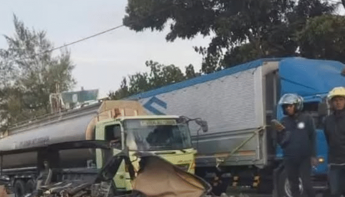 Kecelakaan Beruntun Terjadi di Jalur Lamongan-Gresik, 1 Orang Meninggal Dunia