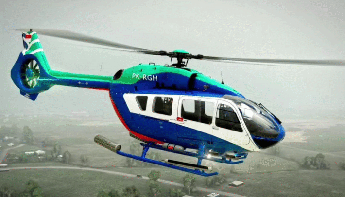 Helikopter Estindo Air Jatuh di Tanah Bumbu, 8 Penumpang Tewas