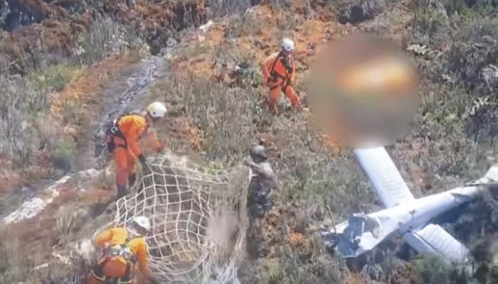 Helikopter PK IWS Jatuh di Pegunungan Jila, 4 Penumpang Tewas