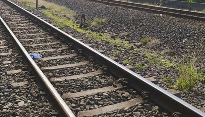 Tertabrak KA Kaligung, Seorang Pria Tewas di Perlintasan Tanpa Palang Semarang