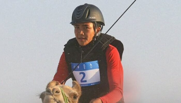 Spektakuler! Mohammad Al Fathih jadi Wakil Pertama Indonesia di Ajang Balap Unta Internasional