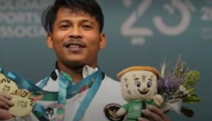 Muhammad Husni Sumbang Emas Perdana untuk Indonesia di ISG 2025