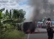Mobil Pengangkut Uang BNI Rp4,6 Miliar Terbakar di Polewali Mandar Akibat Korsleting