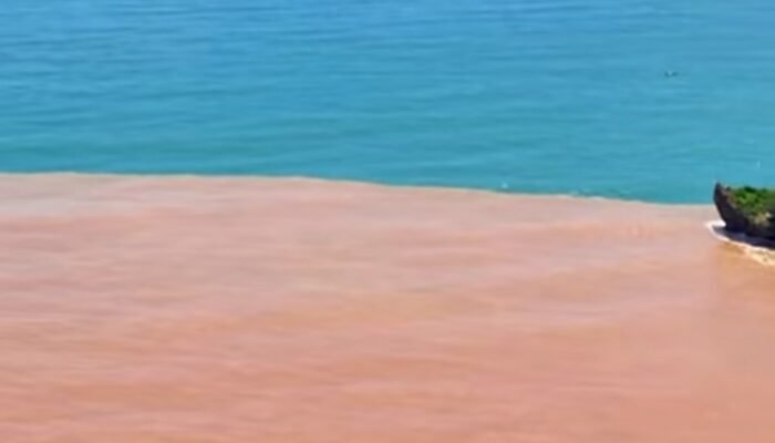 Air Laut Dua Warna Muncul di Pantai Baron, Begini Penjelasannya