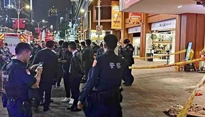 Pria Bersenjata Parang Mengamuk di Dua Stasiun MRT Taipei, 4 Orang Tewas