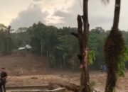 Sungai Batang Nanggang Meluap, Jembatan Darurat Hanyut