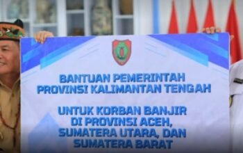 Pemprov Kalteng Salurkan Rp3 Miliar untuk Provinsi Terdampak Bencana di Sumatera