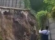 Hujan Deras Memicu Longsor, Joging Track Stadion Gejos Gresik Rusak