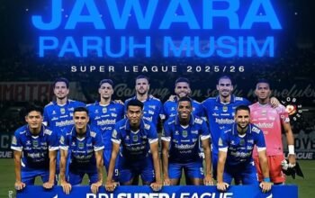 Persib Juara Paruh Musim Super League Usai Taklukkan Persija 1-0