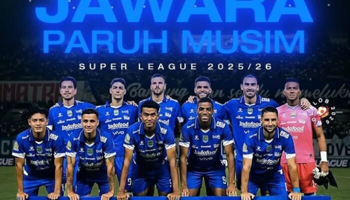 Persib Juara Paruh Musim Super League Usai Taklukkan Persija 1-0